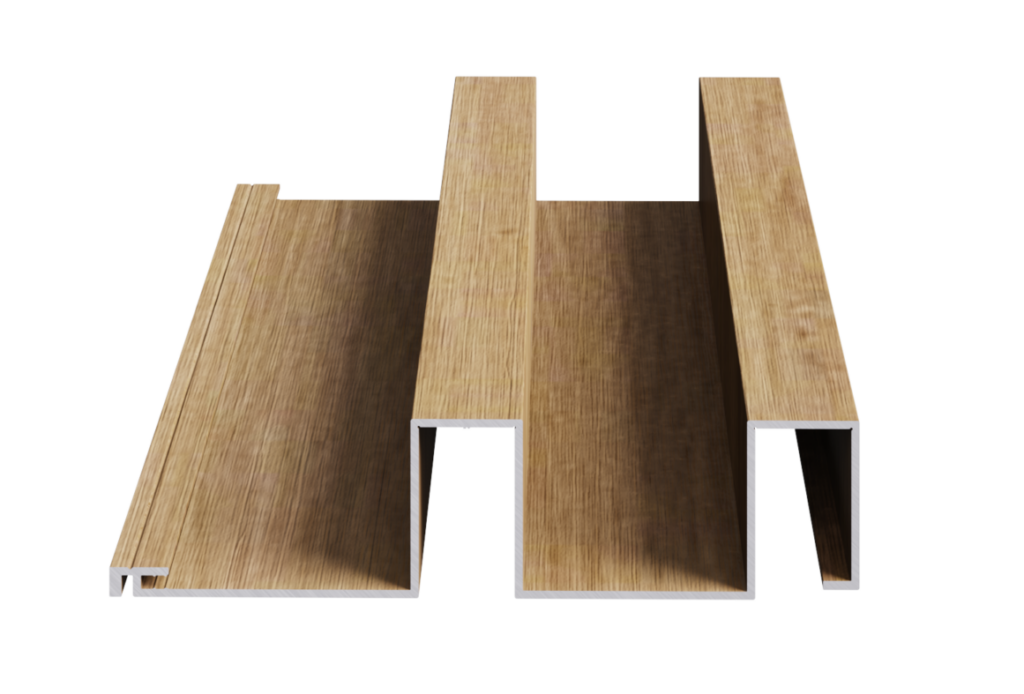 Alinel - Profiel - Aluminium - gevelbekleding - type-B Wood